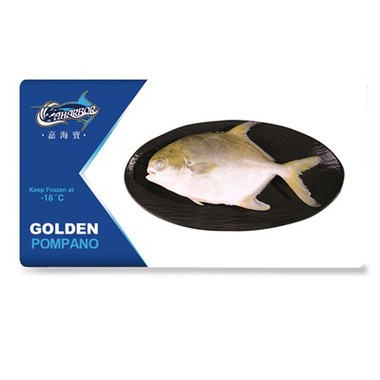 Dondurulmuş Altın Pomfret WR